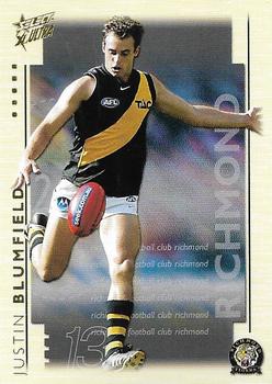 2003 Select XL Ultra AFL #64 Justin Blumfield Front